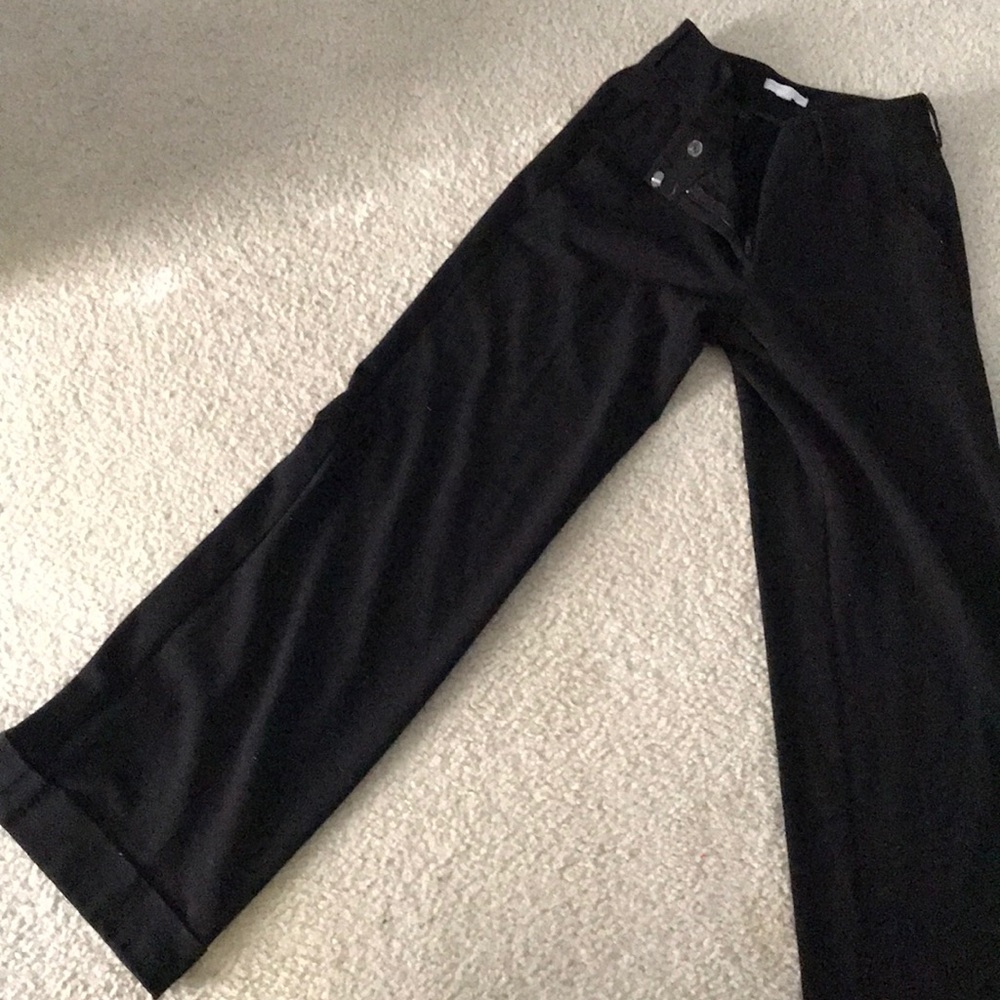 New York and Co black flare work trousers